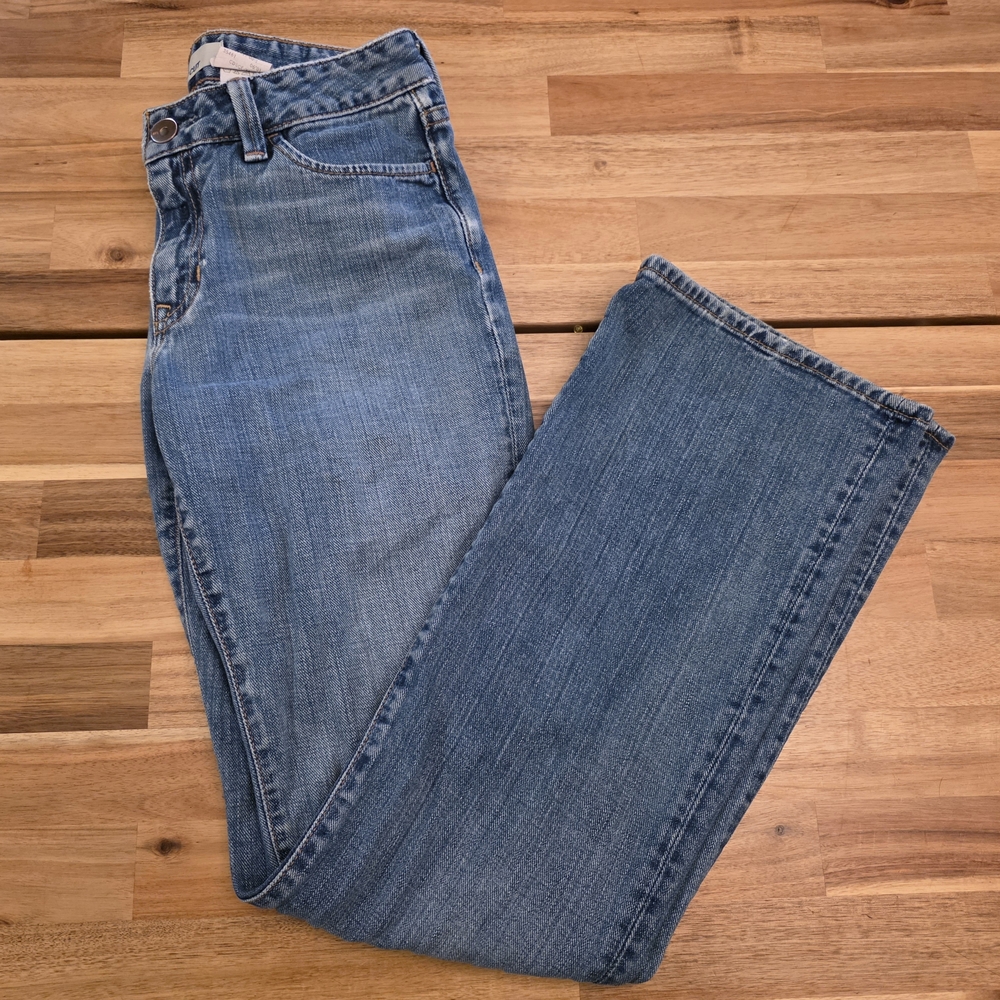 GAP Curvy Boot Cut Jeans Women’s Size 4 Regular Blue Denim Made in USA